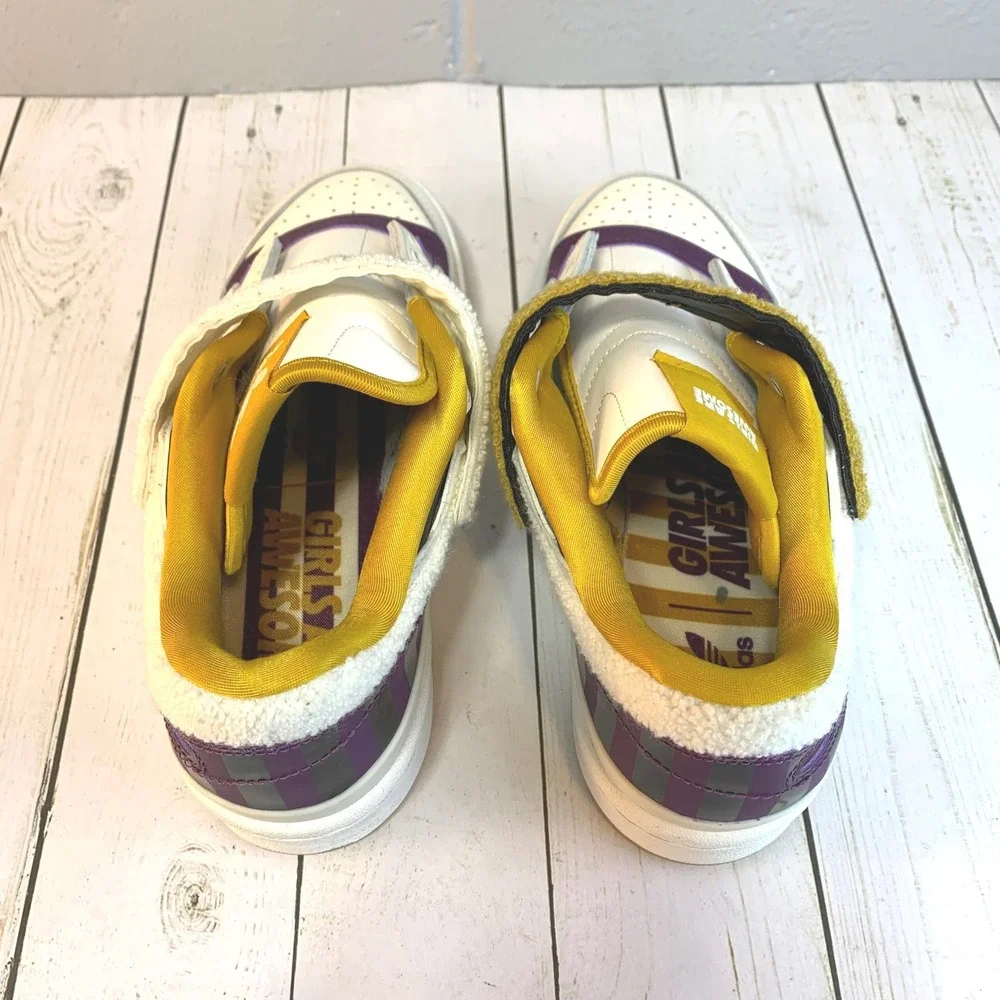 adidas Girls Are Awesome x Forum Low 'White Purple Beauty' Women's 7.5 Sneaker